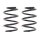 Suspension Spring set front axle coil spring KYB suitable for e.g. AUDI TT