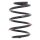 Suspension Spring set front axle coil spring KYB suitable for e.g. AUDI TT