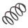 Suspension Spring set front axle coil spring KYB suitable for e.g. AUDI TT