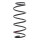 Suspension Spring set front axle coil spring KYB IAM-Expertise for MAZDA 2