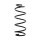 Suspension Spring set front axle coil spring KYB IAM-Expertise for MAZDA 2