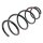 Suspension Spring set front axle KYB for e.g. MERCEDES-BENZ C-KLASSE