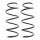 Suspension Spring set front axle KYB for e.g. MERCEDES-BENZ C-KLASSE