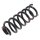 Suspension Spring set rear axle coil spring KYB IAM-Expertise for AUDI A8
