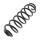 Suspension Spring set rear axle coil spring Ø 113 mm KYB for e.g. VW TOURAN