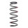 Suspension Spring set rear axle coil spring Ø 110 mm KYB for e.g. OPEL AGILA
