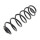 Suspension Spring set rear axle coil spring Ø 114 mm KYB for e.g. PEUGEOT 308