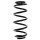 Suspension Spring set rear axle coil spring KYB suitable for e.g. AUDI TT