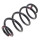 Suspension Spring set rear axle coil spring Ø 141 mm KYB for NISSAN QASHQAI