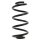 Suspension Spring set rear axle coil spring Ø 140 mm KYB for NISSAN QASHQAI