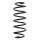 Suspension Spring set rear axle coil spring Ø 121 mm KYB for e.g. CITROËN C1