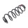 Suspension Spring set rear axle coil spring Ø 130 mm KYB for MAZDA 6