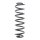 Suspension Spring set rear axle Ø 116 mm KYB for e.g. SKODA OCTAVIA