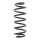 Suspension Spring set rear axle coil spring Ø 115 mm KYB for SEAT LEON