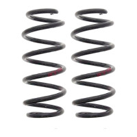 Suspension Spring set rear axle coil spring Ø 127...