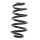 Suspension Spring set rear axle coil spring Ø 128 mm KYB for e.g. AUDI A4