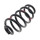 Suspension Spring set rear axle coil spring Ø 131 mm KYB for e.g. AUDI A4