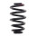 Suspension Spring set rear axle coil spring Ø 134 mm KYB for e.g. AUDI A4