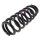 Suspension Spring set rear axle coil spring Ø 120 mm KYB for SUZUKI GRAND