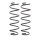 Suspension Spring set rear axle coil spring Ø 120 mm KYB for MB B-KLASSE