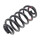 Suspension Spring set rear axle coil spring Ø 132 mm KYB for AUDI A6