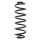 Suspension Spring set rear axle coil spring Ø 116 mm KYB for SEAT TOLEDO