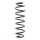 Suspension Spring set rear axle Ø 113 mm KYB for e.g. SKODA OCTAVIA