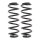 Suspension Spring set rear axle Ø 111 mm KYB for e.g. SKODA OCTAVIA