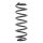 Suspension Spring set rear axle coil spring KYB for e.g. SKODA SUPERB