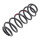 Suspension Spring set rear axle coil spring KYB for e.g. SKODA SUPERB