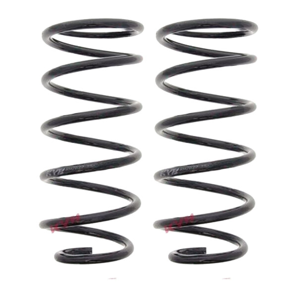 Suspension Spring set rear axle coil spring Ø 161 mm KYB for TOYOTA LAND