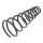 Suspension Spring set front axle Ø 154 mm KYB for e.g. NISSAN PRIMERA