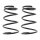 Suspension Spring set front axle coil spring Ø 171 mm KYB for MAZDA MX-3