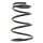 Suspension Spring set front axle coil spring Ø 171 mm KYB for MAZDA MX-3