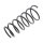 Suspension Spring set rear axle coil spring Ø 123 mm KYB for e.g. FORD MONDEO