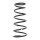 Suspension Spring set rear axle Ø 140 mm KYB for e.g. TOYOTA COROLLA