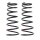 Suspension Spring set rear axle Ø 140 mm KYB for e.g. TOYOTA CARINA