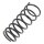 Suspension Spring set rear axle Ø 140 mm KYB for e.g. TOYOTA CARINA