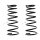 Suspension Spring set rear axle Ø 143 mm KYB for e.g. TOYOTA CELICA
