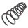 Suspension Spring set rear axle coil spring Ø 170 mm KYB for TOYOTA CAMRY