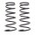 Suspension Spring set rear axle coil spring KYB suitable for KIA CARENS