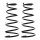 Suspension Spring set rear axle Ø 110 mm KYB for e.g. TOYOTA COROLLA