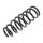 Suspension Spring set rear axle coil spring Ø 109 mm KYB for TOYOTA AVENSIS