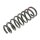 Suspension Spring set rear axle coil spring Ø 111 mm KYB for TOYOTA AVENSIS
