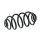 Suspension Spring set rear axle coil spring Ø 141 mm KYB for e.g. OPEL ASTRA