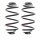 Fahrwerksfedern-Set hinten Schraubenfeder Ø 146 mm KYB für u.a. OPEL ASTRA