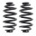Suspension Spring Set rear coil spring Ø 158 mm KYB for e.g. VW TRANSPORTER