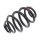 Suspension Spring Set rear coil spring Ø 168 mm KYB for e.g. VW SHARAN
