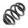 Suspension Spring Set rear coil spring Ø 166 mm KYB for e.g. VW MULTIVAN