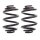 Suspension Spring Set rear coil spring Ø 145 mm KYB suitable for BMW 3 Series